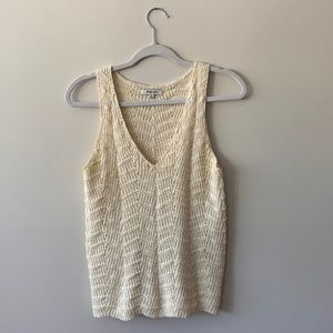 Madewell Crocheted Sweater Tank